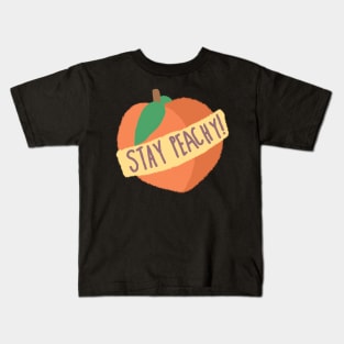 Stay Peachy Kids T-Shirt